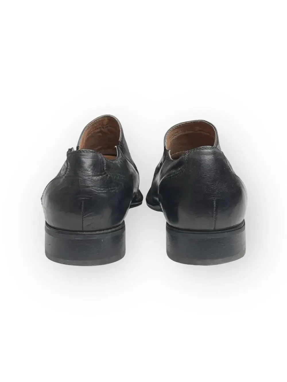 Stacy Adams  Square Toe Dress Shoe Booties  Black Leather Shooties  13D 